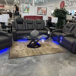 3pc Reclining Sofa Set