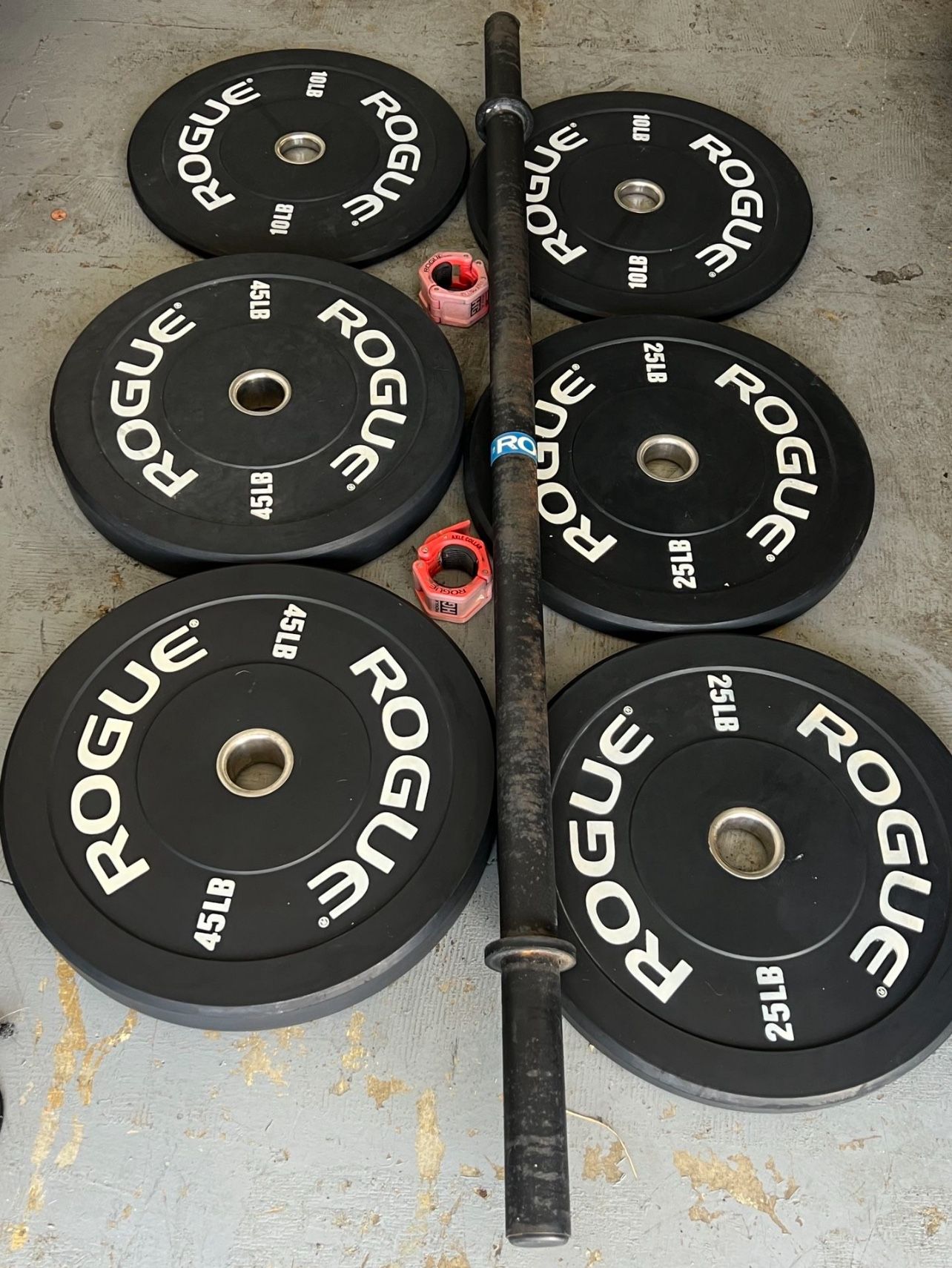 Rogue Olympic Bumper Weights