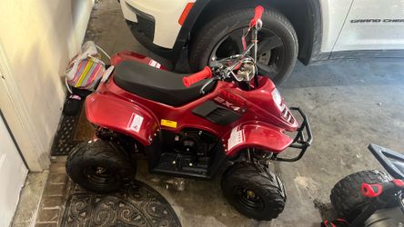 red four wheeler