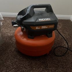 Rigid 6 gallon 150 psi air compressor