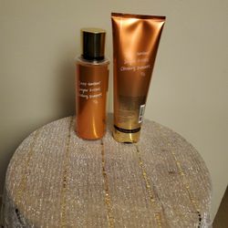 Deep amber. Sugar Kisses. Chasing Sunsets.