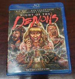 Night Of Demons Blu-ray 📀 DVD 1988