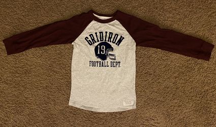 Carter’s Boys Size 7 Long Sleeve Football Shirt