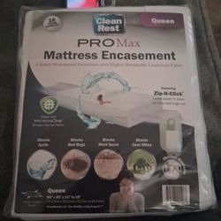 Pro Max Mattress Encasement 4 Sided W Zipper