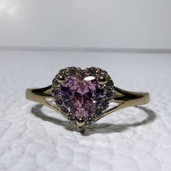 14K Gold     Heart Ring