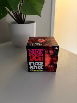 Nee Doh Fuzz Ball Flower Power Squeeze Toy