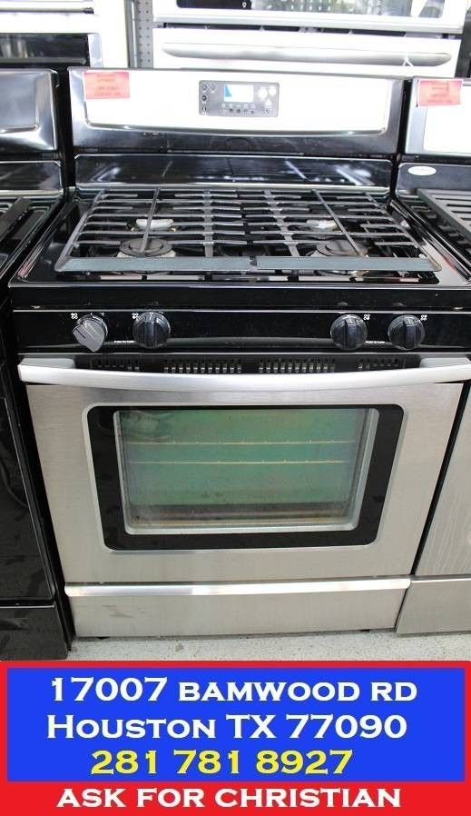 SALE! Whirlpool Stainless Steel Gas Stove for Sale in Houston, TX OfferUp