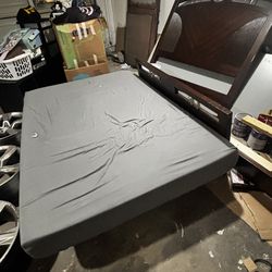Full bed set mattress is new and box spring too