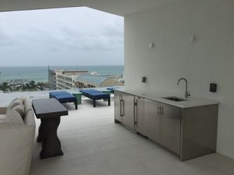 Outdoor luxury kitchen and cabinets