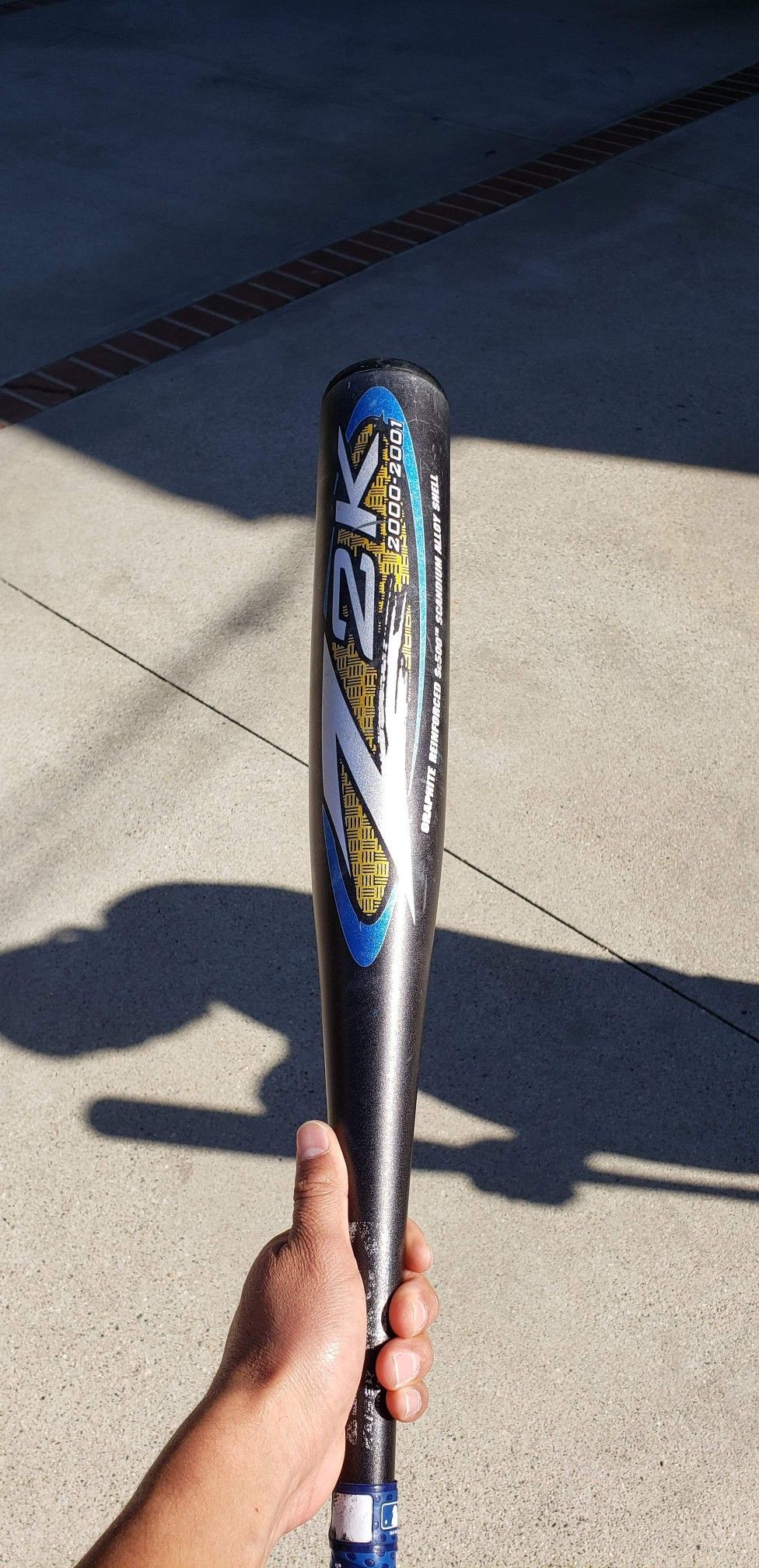 Easton Z2K baseball bat 33/28 2 3/4 full barrel