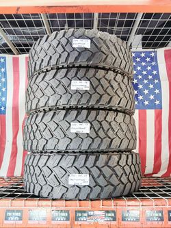 ✅ 4 USED TIRES LT255/75R17 FIRESTONE DESTINATION MUD TERRAIN 255 75 17
