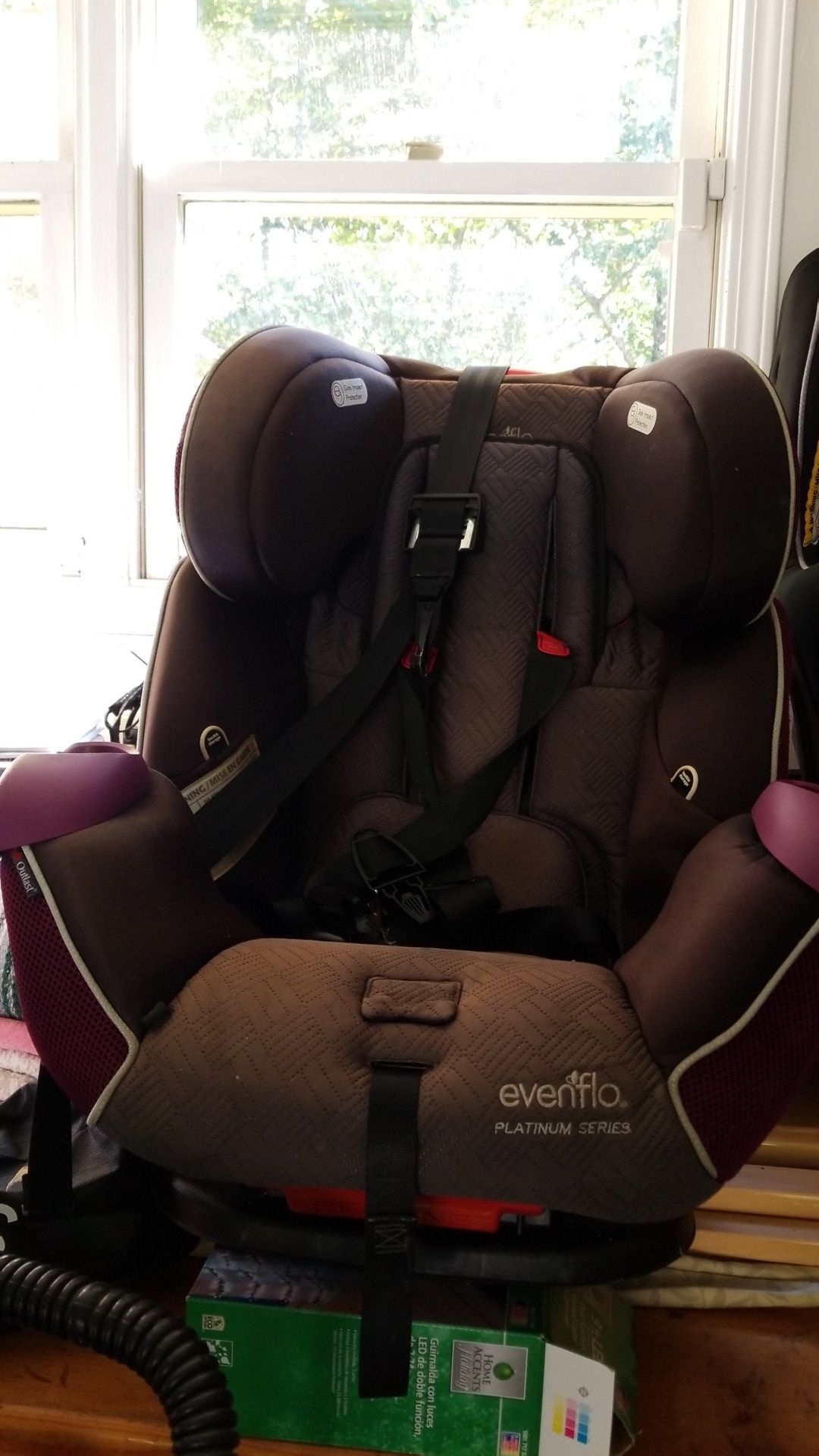 Used reclining car seat