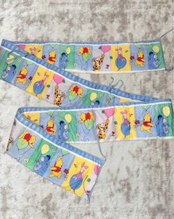 Vintage Pooh Crib Protector