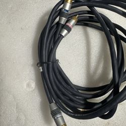 Pair Monster Cable Interlink 400MKII Audio Interconnect RCA Cable 2M ( 6.6 FT )