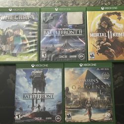 Xbox One Games - Star Wars, Minecraft, Mortal Kombat, And Assassin’s Creed