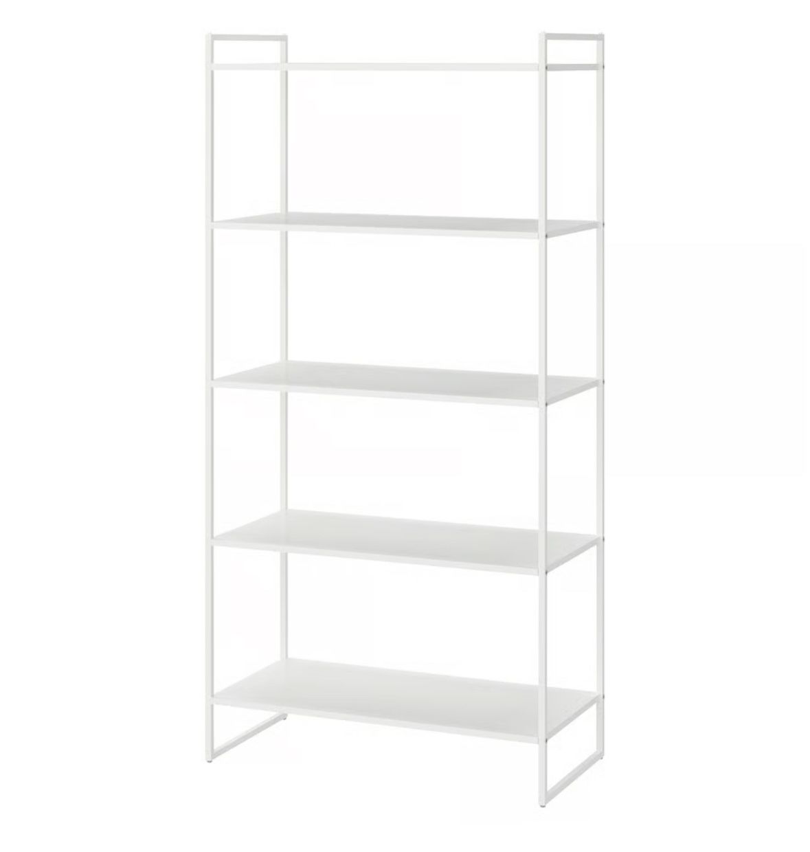IKEA JONAXEL Shelf unit, white, 31 1/2x15x63 "