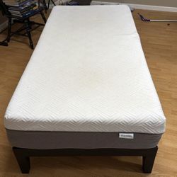 Twin Xl Bed and Mattress Set