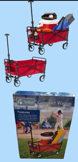 Compact Red Wagon