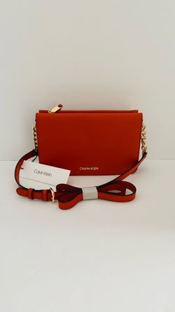 Calvin Klein Orange Crossbody Bag