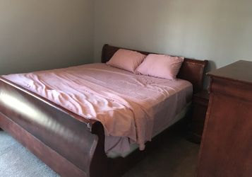 King size bed frame