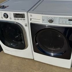 Front load lg washer and front load kenmore dryer high efficiency 