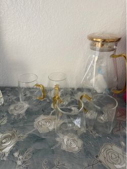 Glass jar set