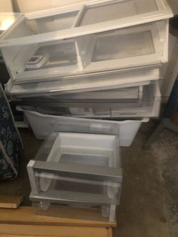 Sears Kenmore Elite Refrigerator Shelving