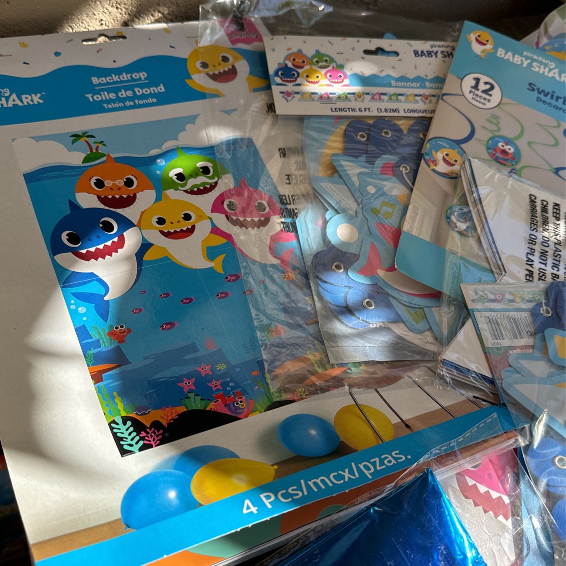 BabyShark Party Decorations