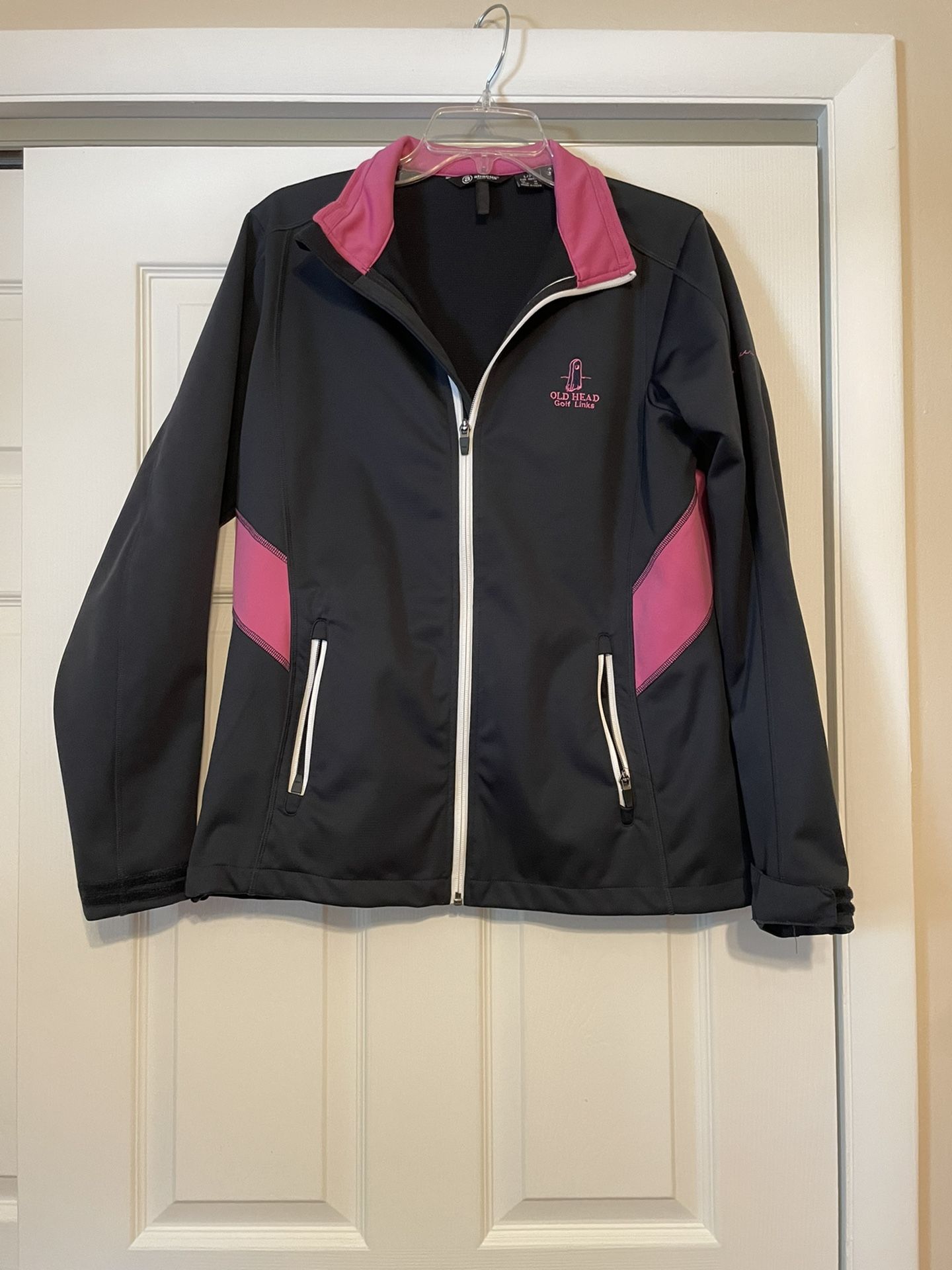 Abacus Navy & Pink Jacket - Size Large