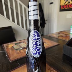 Vintage 1996 coors light limited Edition Baseball bat Bottle.