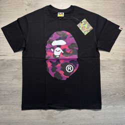 Bape T-shirt ⚫️🟣