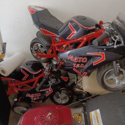 2 RV Gas Motorcyles 