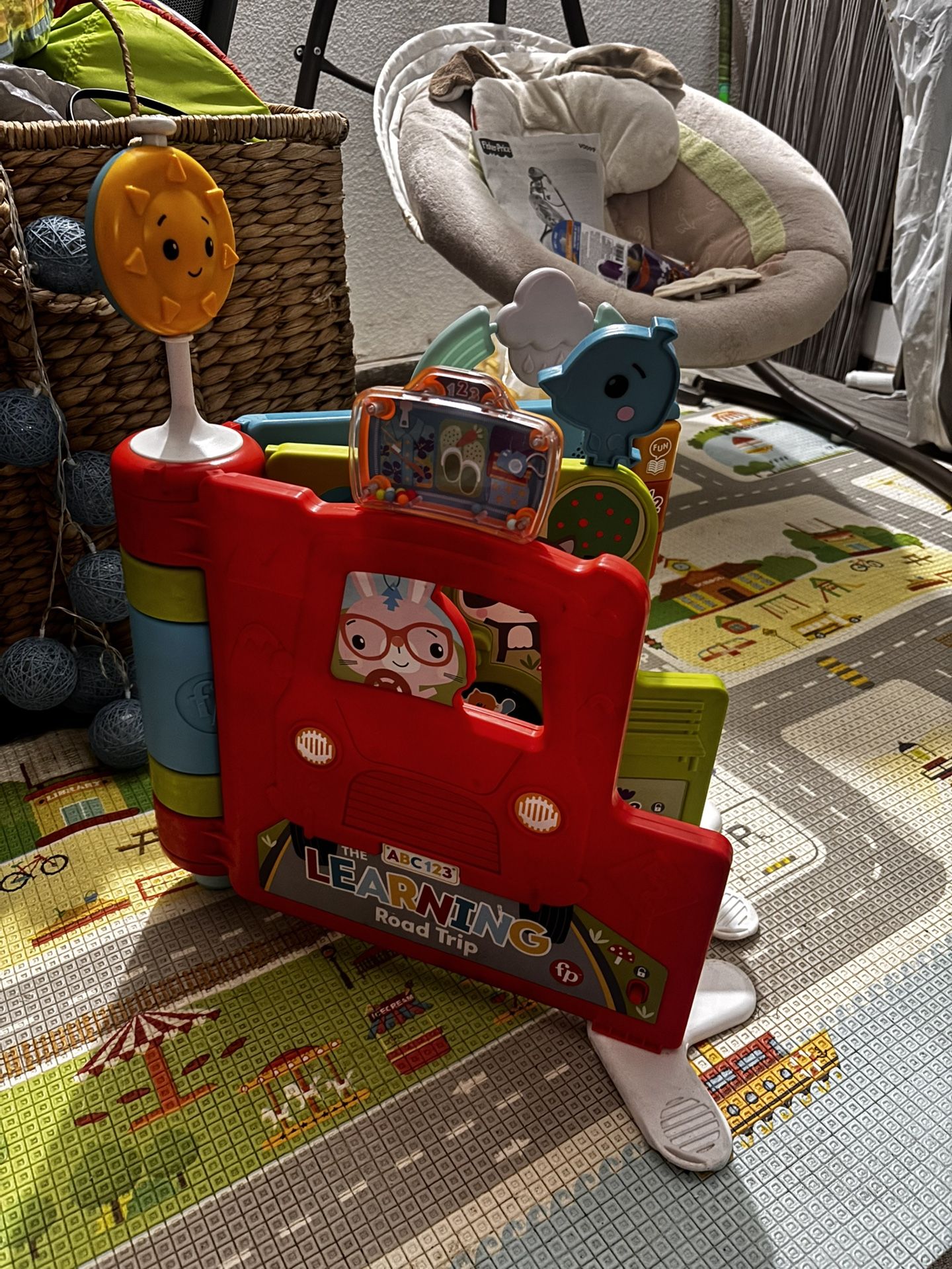 Fisher-Price Sit-to-Stand Giant Activity Book