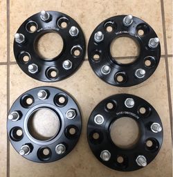set of 15mm wheels spacers, 5x114.3, 12x1.25 studs, 66.1 hub bore for Infiniti Q50 G35 G37 and nissan 350Z 370Z Altima, Maxima and 240sx