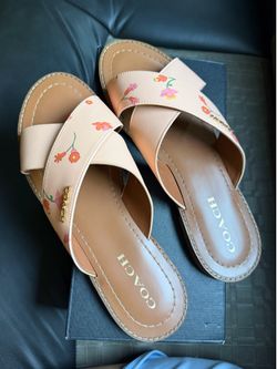 Coach sandals