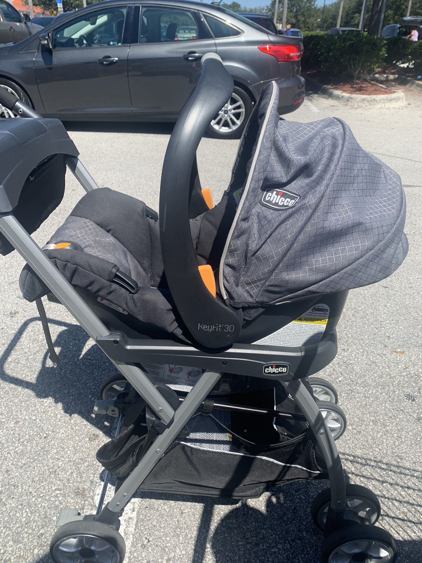 Stroller and car seat