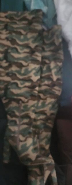 Thigh High Camo Boots 