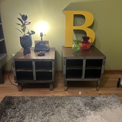 Nightstands/Tables - Vintage Industrial