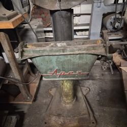 Apex Pedestal Stand Cast Iron Base Rankin Brothers Los Angeles Tool Tools Display 