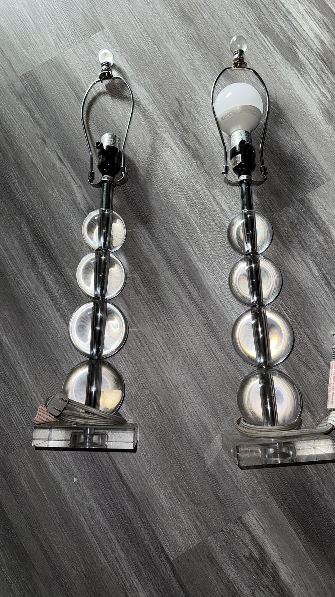 wayfair crystal lamps