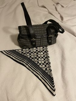 Hankerchief  and bag COACH  