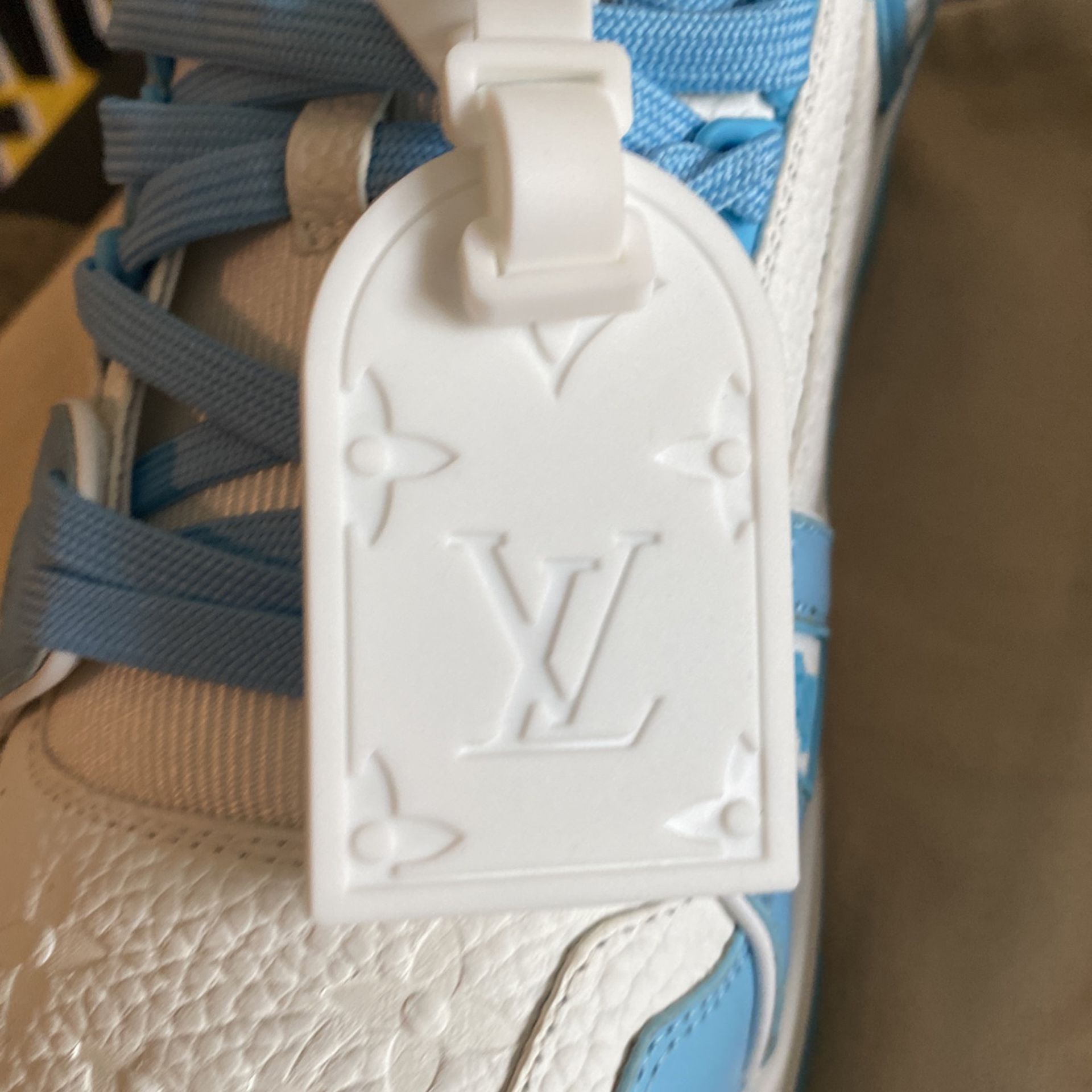 Louis Vuitton Trainer 'Sky Blue' Sneakers Men's size 9 for Sale in  Philadelphia, PA - OfferUp