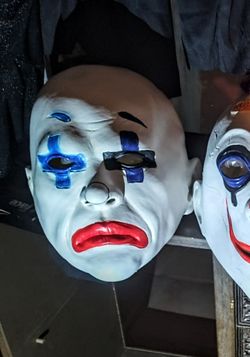 Chuckles Clown Mask ~ Batman the Dark Knight ~ Overhead Collectible Latex Masks