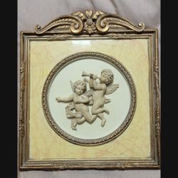 Antique Porcelain Angel Frames
