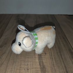 Farmville Plush Pig 2011 farm animal scarf Zynga 3"