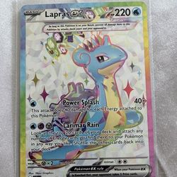 Lapras ex - 158/142 SVO7: Stellar Crown #158/142, Ultra Rare-Pokemon