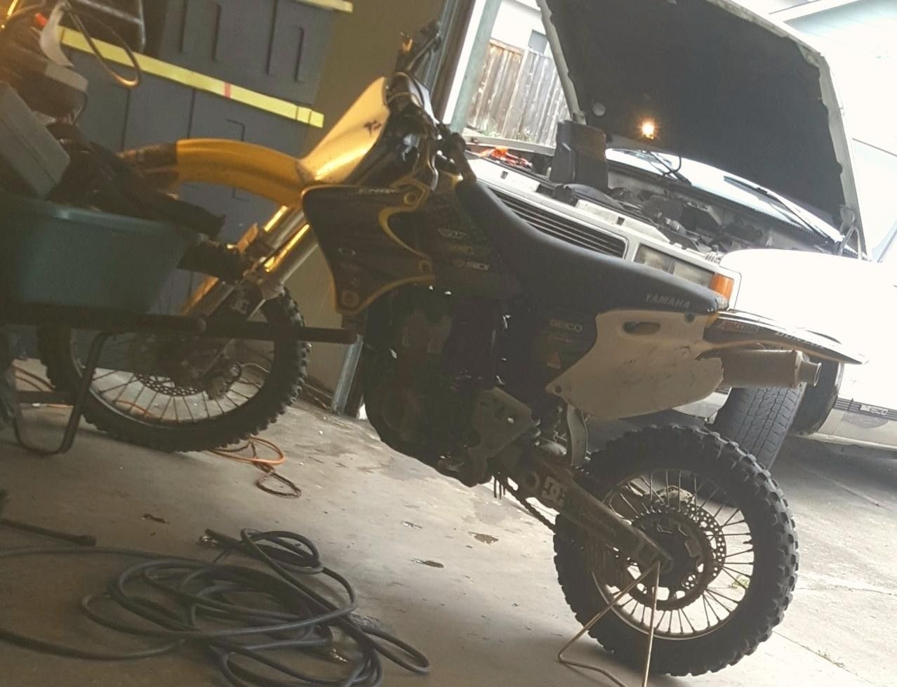 99 Yamaha wr 400 new motor