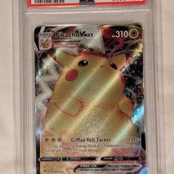 2020 Vivid Voltage pikachu Vmax PSA 10