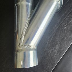 3.5" Exaust Cutout Y Pipe