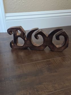 Boo Halloween decoration